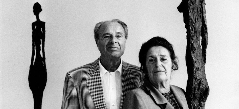 Ernst and Hildy Beyeler Foto: Kurt Wyss