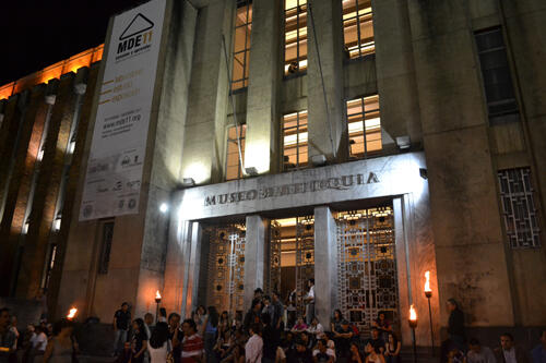 Fachada del Museo de Antioquia