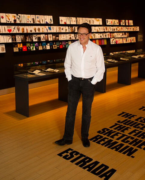 Designer Manuel Estrada´s exhibition at AIGA, New York