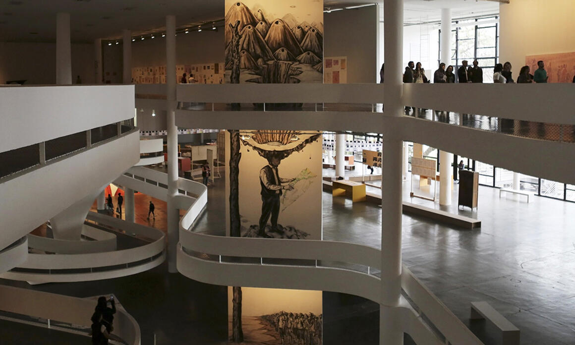 Ananké Asseff, special correspondent of Arte al Día at Bienal de São Paulo