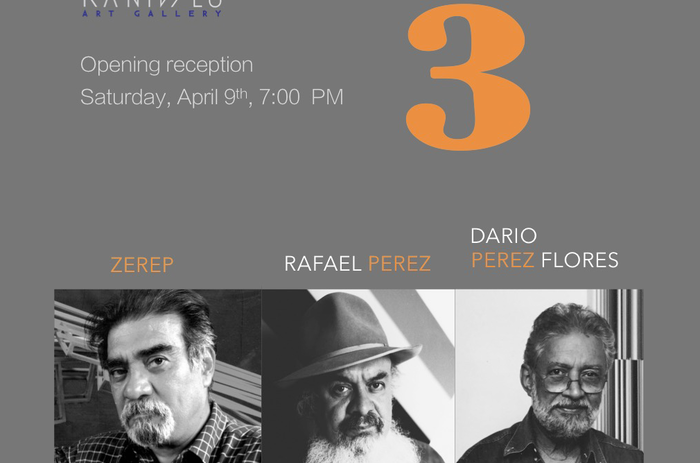 Dario Perez Flores, Rafael Perez & Jorge Zerep at Ranivilu Art Gallery