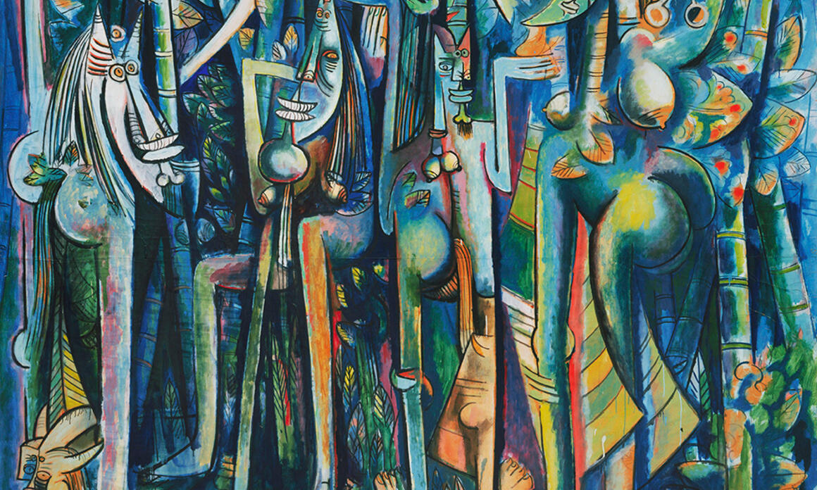 Wifredo Lam, La Jungla [The Jungle], 1943. The Museum of Modern Art, New York.